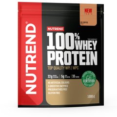 100% Сироватковий протеїн смак айс кава Nutrend (100% Whey Protein) 1 кг