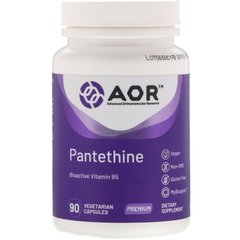 Пантетін Advanced Orthomolecular Research AOR (Pantethine) 300 мг 90 капсул