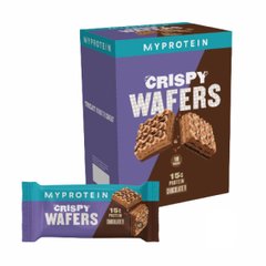 Хрустящие вафли Шоколад Myprotein (Crispy Wafers Chocolate) 10 шт по 42 г купить в Киеве и Украине