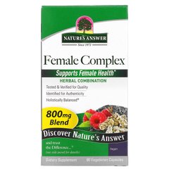 Комплекс трав для жіночого здоров'я, Nature's Answer, 800 мг, 90 капсул