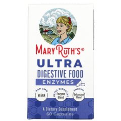 MaryRuth Organics, Ультра-травна їжа, ферменти, 60 капсул