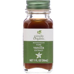 Экстракт мадагаскарской ванили Simply Organic (Madagascar Pure Vanilla Extract) 30 мл купить в Киеве и Украине