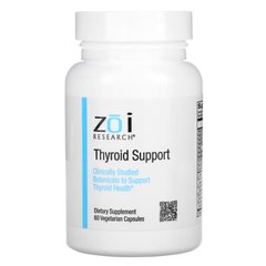Підтримка щитовидної залози, ZOI Research, 60 вегетаріанських капсул