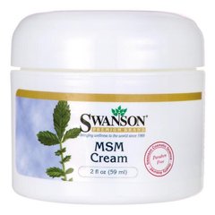 МСМ-крем, MSM Cream, Swanson, 59 мл купить в Киеве и Украине