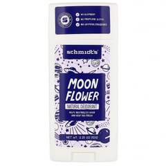 Натуральний дезодорант, Moon Flower, Schmidt's Naturals, 3,25 унції (92 г)
