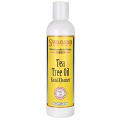 Олія для обличчя з олією чайного дерева, Tea Tree Oil Facial Cleanser, Swanson, 237 мл
