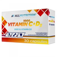 Vitamin C + D3 1000 30 caps (До 01.24) купить в Киеве и Украине