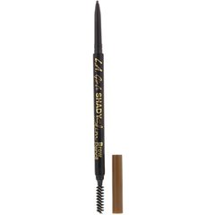 Олівець для брів Shady Slim Brow Brow Pencil, відтінок м'який коричневий, LA Girl, 0,08 г