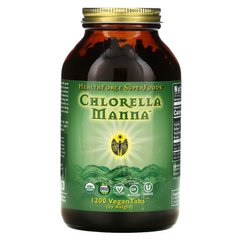 Хлорелла манна, HealthForce Superfoods, 1200 растительных таблеток купить в Киеве и Украине