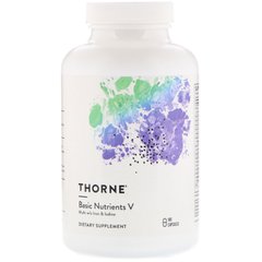 Комплекс витаминов V Thorne Research (Basic Nutrients V) 180 капсул купить в Киеве и Украине