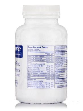 Вітаміни для зору з натуральними речовинами без цинку Pure Encapsulations (VisionPro Nutrients without Zinc) 90 капсул