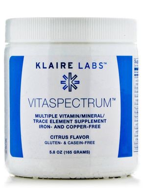 Вітаміни та мінерали цитрус Klaire Labs (Vitaspectrum) 165 г
