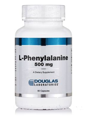 Фенилаланин Douglas Laboratories (L-Phenylalanine) 500 мг 90 капсул купить в Киеве и Украине