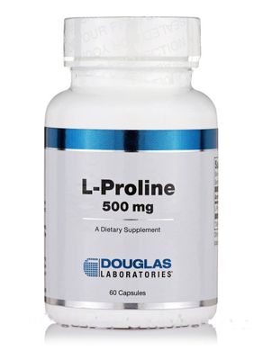 Пролин Douglas Laboratories (L-Proline) 500 мг 60 капсул купить в Киеве и Украине