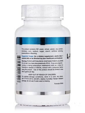Фенілаланін Douglas Laboratories (L-Phenylalanine) 500 мг 90 капсул