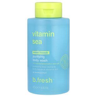 b.fresh, Vitamin Sea, Purifying Body Wash, Ocean Fresssh, 16 fl oz (473 ml) купить в Киеве и Украине
