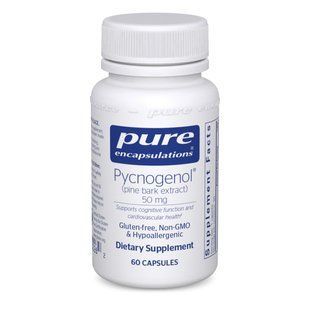 Пикногенол Pure Encapsulations (Pycnogenol) 50 мг 60 капсул купить в Киеве и Украине