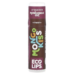 Eco Lips, Mongo Kiss, бальзам для губ, чорна вишня, 7 г (0,25 унції)