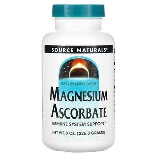 Magnesium Ascorbate, Source Naturals, 8 oz (226.8 g)
