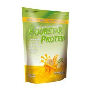 Scitec Nutrition, Fourstar Protein, 500 g, raspberry vanilla yogurt купить в Киеве и Украине