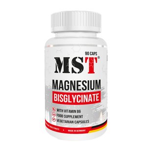 Magnesium Bisglycinate With Vitamin B6 MST 90 caps купить в Киеве и Украине