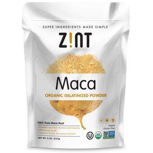 Maca, Organic Gelatinized Powder, Zint, 8 oz (227 g)