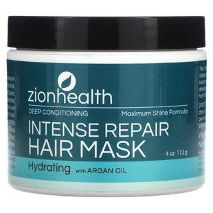 Zion Health, Adama, hair mask, Intensive Repair, 4 fl oz (120 ml)