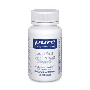 Экстракт грейпфрута Pure Encapsulations (Grapefruit Seed Extract) 60 капсул купить в Киеве и Украине