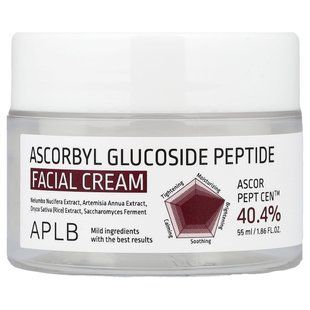 APLB, Ascorbyl Glucoside Peptide Facial Cream, 1.86 fl oz (55 ml)