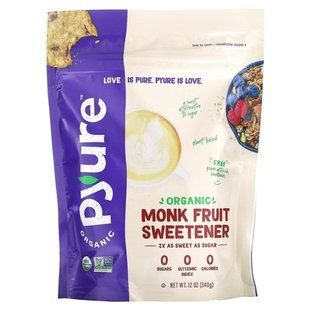 Pyure, Organic Monk Fruit Sweetener, 12 oz (340 g) купить в Киеве и Украине
