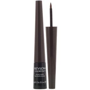 Жидкая подводка, оттенок темно-коричневый, Colorstay, Revlon, 2,5 мл купить в Киеве и Украине