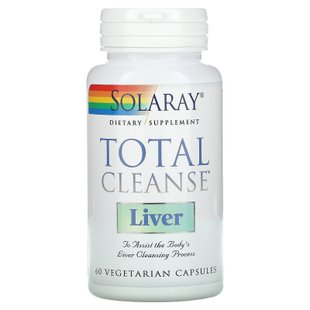 Чистка печени Solaray (Total Cleanse Liver) 60 капсул купить в Киеве и Украине