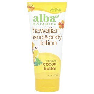 Hand and Body Lotion Cocoa Oil Alba Botanica 340 g.