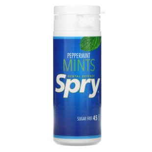 Spry, Энергия перечной мяты, Xlear, 45 шт. купить в Киеве и Украине