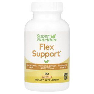 Super Nutrition, Flex Support, 90 Tablets