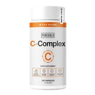 Вітамін C Pure Gold (C-Complex) 100 капсул