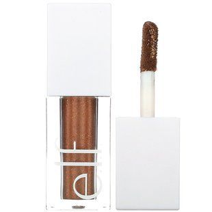 ELF, Тени для век с жидким блеском, Copper Pop, 0,1 жидкой унции (3 мл) купить в Киеве и Украине