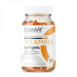 Витамин Е, VITAMIN E, OstroVit, 90 капсул купить в Киеве и Украине