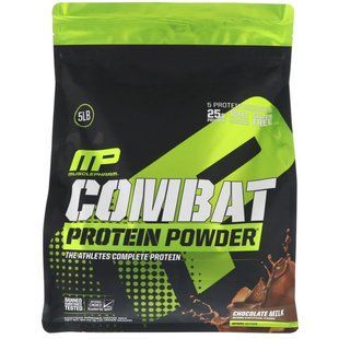 Белковый порошок &laquo;Combat&raquo;, со вкусом шоколадного молока, MusclePharm, 2,23 кг купить в Киеве и Украине