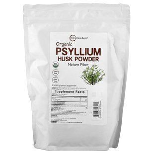 Micro Ingredients, Organic Psyllium Husk Powder, 2 lb (907 g)
