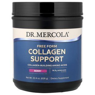 Порошок для поддержания коллагена в свободной форме Dr. Mercola (Free-Form Collagen Support) 636 г ягоды купить в Киеве и Украине