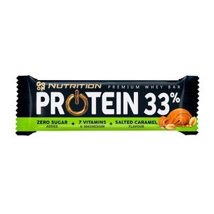 Высокопротеиновый батончик GoOn Nutrition (Protein 33% Bar) 50 g salted caramel купить в Киеве и Украине