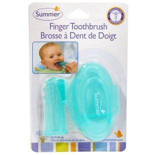 Зубная щётка на палец с футляром Summer Infant (Finger Toothbrush) 1 шт купить в Киеве и Украине