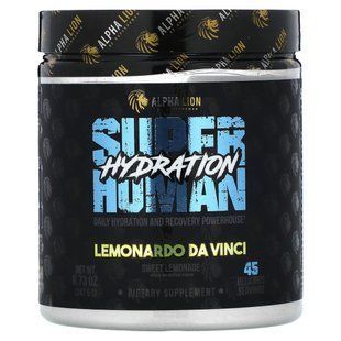 ALPHA LION, SuperHuman Hydration, Lemonardo Da Vinci, Sweet Lemonade, 8.73 oz (247.5 g) купить в Киеве и Украине