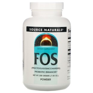 Фруктоолигосахариды Source Naturals (FOS) 200 г купить в Киеве и Украине