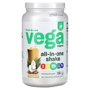 Vegan cocktail Vega (Vega One All-In-One Shake) 688 g with coconut-almond flavor