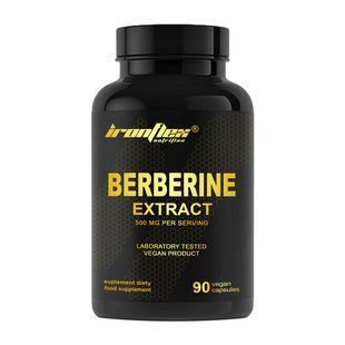 IronFlex, Berberine Extract, 90 veg caps купить в Киеве и Украине