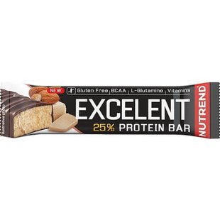 Протеиновый батончик без глютена марципан с миндалем Nutrend (Excelent Protein Bar) 85 г купить в Киеве и Украине