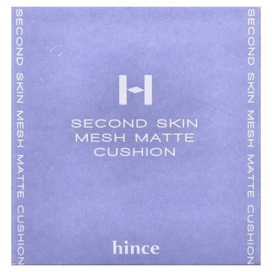 Hince, Second Skin Mesh, матирующий кушон, SPF 40 PA++, оттенок 21 слоновая кость, 12 г (0,42 унции) купить в Киеве и Украине