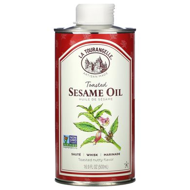 Кунжутное масло поджаренное La Tourangelle (Sesame Oil) 500 мл купить в Киеве и Украине